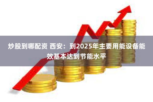 炒股到哪配资 西安：到2025年主要用能设备能效基本达到节能水平